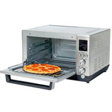 Wholesale-GE G90CAASSPSS Calrod 6-Slice Toaster Oven with Convection Bake - Stainless Steel-Toaster Oven-Electro Vision Inc