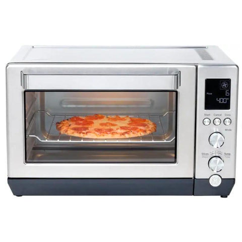 Wholesale-GE G90CAASSPSS Calrod 6-Slice Toaster Oven with Convection Bake - Stainless Steel-Toaster Oven-Electro Vision Inc