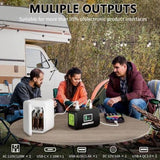 Wholesale-GENSROCK Power Portable Power Station, 88Wh Solar Generator, Lithium Battery Power Bank with 110V/150W Peak AC Outlet-Power Station-Electro Vision Inc