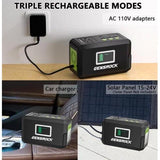 Wholesale-GENSROCK Power Portable Power Station, 88Wh Solar Generator, Lithium Battery Power Bank with 110V/150W Peak AC Outlet-Power Station-Electro Vision Inc