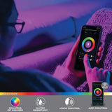 Monster MLB72058RGB WiFi 5m RGBW LED Strip – Sound Reactive with Razer Chroma™, WiFi App &amp; Voice Control