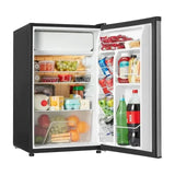 Wholesale-Galanz GL43S5 Single Door Mini Fridge, Stainless Steel - 4.3 Cu ft-Electro Vision Inc