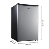 Wholesale-Galanz GL43S5 Single Door Mini Fridge, Stainless Steel - 4.3 Cu ft-Electro Vision Inc