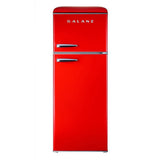 Wholesale-Galanz GLR76TRDER Refrigerator 7.6 CF Retro Red-Refrigerator-Electro Vision Inc