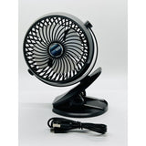 Wholesale-Geek Tek GTCF006 Clip-N-Cool Rechargeable USB Fan-USB Fan-Electro Vision Inc