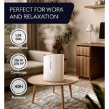 Wholesale-Geniani Huron Humidifier 4L - White-Humidifier-Electro Vision Inc