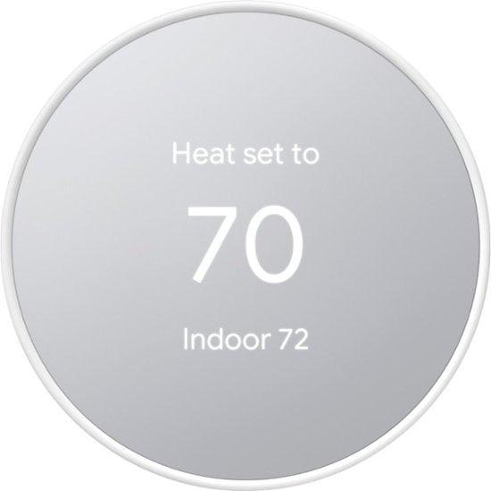 Wholesale-Google Nest Smart Programmable Wifi Thermostat, Snow, GA01334-US-Thermostats-Electro Vision Inc