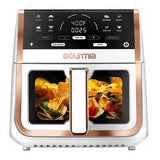 Wholesale-Gourmia GAF836-White Digital Window Air Fryer with 8 One-Touch Cooking Functions 8 Qt - White-Air Fryer-Electro Vision Inc
