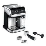 Wholesale-Gourmia GCM4230 Espresso, Cappuccino, Latte & Americano Maker with Automatic Frothing-Coffee Maker-Electro Vision Inc