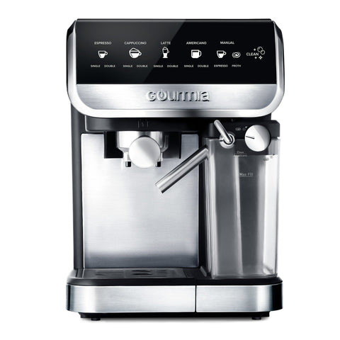 Wholesale-Gourmia GCM4230 Espresso, Cappuccino, Latte & Americano Maker with Automatic Frothing-Coffee Maker-Electro Vision Inc
