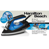 Wholesale-HAMILTON BEACH 14525 IRON STEAMER 2 IN 1-Electro Vision Inc