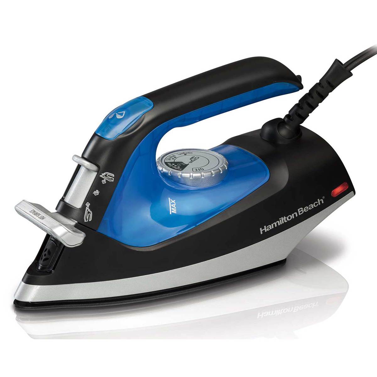 Wholesale-HAMILTON BEACH 14525 IRON STEAMER 2 IN 1-Electro Vision Inc