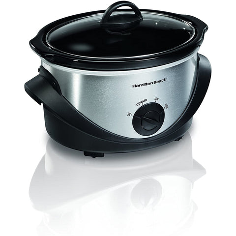 Wholesale-HAMILTON BEACH 33141 4 QT.SLOW COOKER-Slow Cookers-Electro Vision Inc
