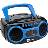 Wholesale-HDi CD518 Audio Portable CD/Radio Blue-Electro Vision Inc