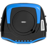 Wholesale-HDi CD518 Audio Portable CD/Radio Blue-Electro Vision Inc