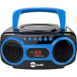 Wholesale-HDi CD518 Audio Portable CD/Radio Blue-Electro Vision Inc