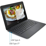 Wholesale-HP 11A-NB0013DX - 11.6" Chromebook - Intel Celeron - 4GB Memory - 32GB eMMC Flash Memory - Ash Gray-Laptops-Electro Vision Inc
