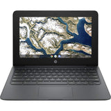 Wholesale-HP 11A-NB0013DX - 11.6" Chromebook - Intel Celeron - 4GB Memory - 32GB eMMC Flash Memory - Ash Gray-Laptops-Electro Vision Inc