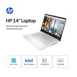 Wholesale-HP 14DQ6105NS Laptop Intel N150 Processor 14", 4GB Memory, 128GB UFS - Natural Silver-Laptop-Electro Vision Inc