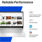 Wholesale-HP 14DQ6105NS Laptop Intel N150 Processor 14", 4GB Memory, 128GB UFS - Natural Silver-Laptop-Electro Vision Inc