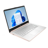 Wholesale-HP 14DQ6105RG Laptop Intel N150 4GB RAM 128GB UFS 14" Windows 11 - Pale Rose Gold-Laptop-Electro Vision Inc