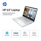 Wholesale-HP 14DQ6105SB Laptop Intel N150 Processor 14", 4GB Memory, 128GB UFS - Sky Blue-Laptop-Electro Vision Inc
