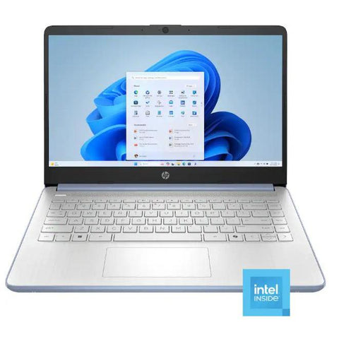 Wholesale-HP 14DQ6105SB Laptop Intel N150 Processor 14", 4GB Memory, 128GB UFS - Sky Blue-Laptop-Electro Vision Inc