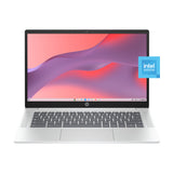 Wholesale-HP 14a-nf0131wm Chromebook 14 inch Laptop Intel Processor N200 4GB RAM 128GB UFS Glacier Silver-Electro Vision Inc