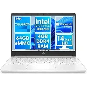 Wholesale-HP 14dq0052dx Laptop HD, N4120, 4GB, 64GB, white-Electro Vision Inc
