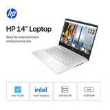 Wholesale-HP 14dq6101dx Laptop, Intel N150, 4GB, 128GB UFS, 14" - Natural Silver-Laptop-Electro Vision Inc