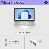 Wholesale-HP 15-DY5131WM, 15.6"FHD, I3-1215U, 8GB, 256GB SSD, W11, SILVER-Electro Vision Inc