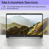 Wholesale-HP 15-dy5131wm Laptop, FHD, i3-1215U, 8GB, 256GB SSD, Natural Silver, Win 11-Electro Vision Inc