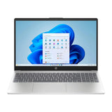 Wholesale-HP 15.6" Laptop, Intel Processor N200 (Pentium), 4GB RAM, 128GB UFS, Natural Silver, Windows 11 Home in S Mode, 15-fd0081wm-Laptop-Electro Vision Inc