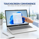 Wholesale-HP 15fd2747nr FHD Touchscreen Laptop, Intel Core Ultra 7, 16GB, 512GB SSD 15.6"-Laptop-Electro Vision Inc