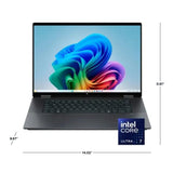 Wholesale-HP 16as0023dx OmniBook X Flip 2-in-1 16" 2K Touchscreen Laptop - Eclipse Gray-Laptop-Electro Vision Inc