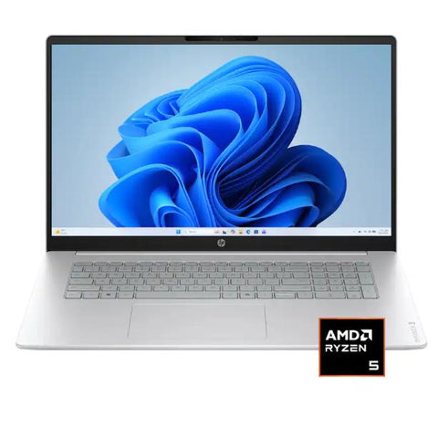 Wholesale-HP 17dp0105dx OmniBook 3 FHD Laptop, AMD Ryzen 5, 8GB, 512GB SSD, 17.3" - Glacier Silver-Laptop-Electro Vision Inc