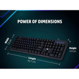 Wholesale-HP K300 Wired Gaming Keyboard with Backlit Keyboard-Keyboard-Electro Vision Inc