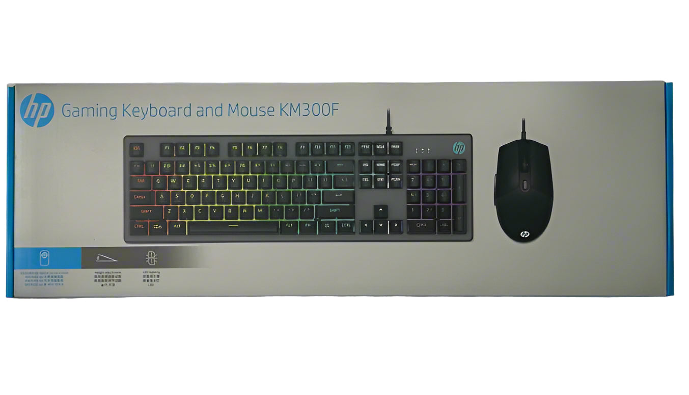 Wholesale-HP KM300 Wired Gaming Combo Mouse-Keyboard & Mouse-Electro Vision Inc