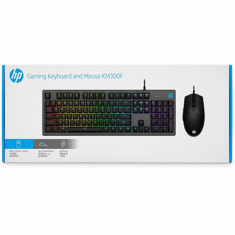 Wholesale-HP KM300 Wired Gaming Combo Mouse-Keyboard & Mouse-Electro Vision Inc