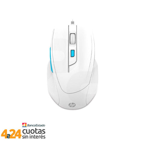 Wholesale-HP M150 Wired Gaming Mouse 3 key + 2000 MAX DPI - White-Gaming Mouse-Electro Vision Inc