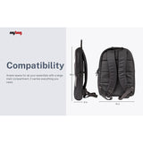 Wholesale-HP WINGS BACKPACK 15.6" - BLACK-Backpack-HP-1D0M4PA-B-Electro Vision Inc