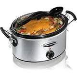 Wholesale-Hamilton 33162 Beach 6 Quart Stainless Steel Cooker-Electro Vision Inc