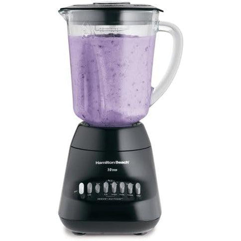 Wholesale-Hamilton Beach 10 Speed Glass Jar Blender White Base 50242-Blender-Electro Vision Inc