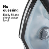 Wholesale-Hamilton Beach 14289F Nonstick Retractable Cord / Auto Shut-off Iron (Black)-Iron-Electro Vision Inc