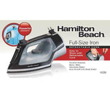 Wholesale-Hamilton Beach 14289F Nonstick Retractable Cord / Auto Shut-off Iron (Black)-Iron-Electro Vision Inc