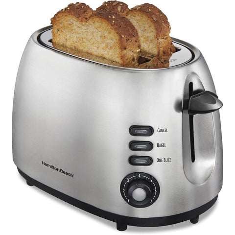 Wholesale-Hamilton Beach 22220C 2 Slice Toaster Stainless Steel-Electro Vision Inc