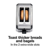 Wholesale-Hamilton Beach 22714-R/B Metal Toaster - CERTIFIED REFURBISHED-Toaster-Electro Vision Inc