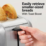 Wholesale-Hamilton Beach 22714-R/B Metal Toaster - CERTIFIED REFURBISHED-Toaster-Electro Vision Inc
