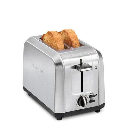 Wholesale-Hamilton Beach 22714-R/B Metal Toaster - CERTIFIED REFURBISHED-Toaster-Electro Vision Inc