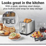 Wholesale-Hamilton Beach 22824 Stainless Steel 2 Slice Toaster-Toaster-Electro Vision Inc